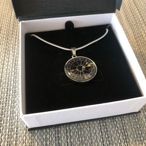 NEW: Ephemeris Virgo Natal Chart Necklace